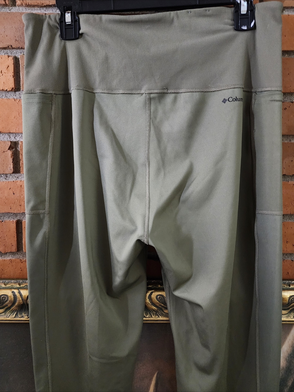 Columbia Olive Green High-Waist Leggings XL - Picture 9 of 12
